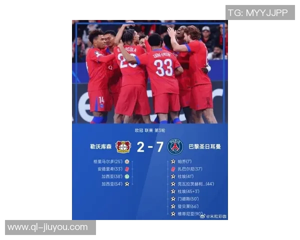 巴黎圣日耳曼在2025赛季正式比赛中率先打入150球创五大联赛新纪录